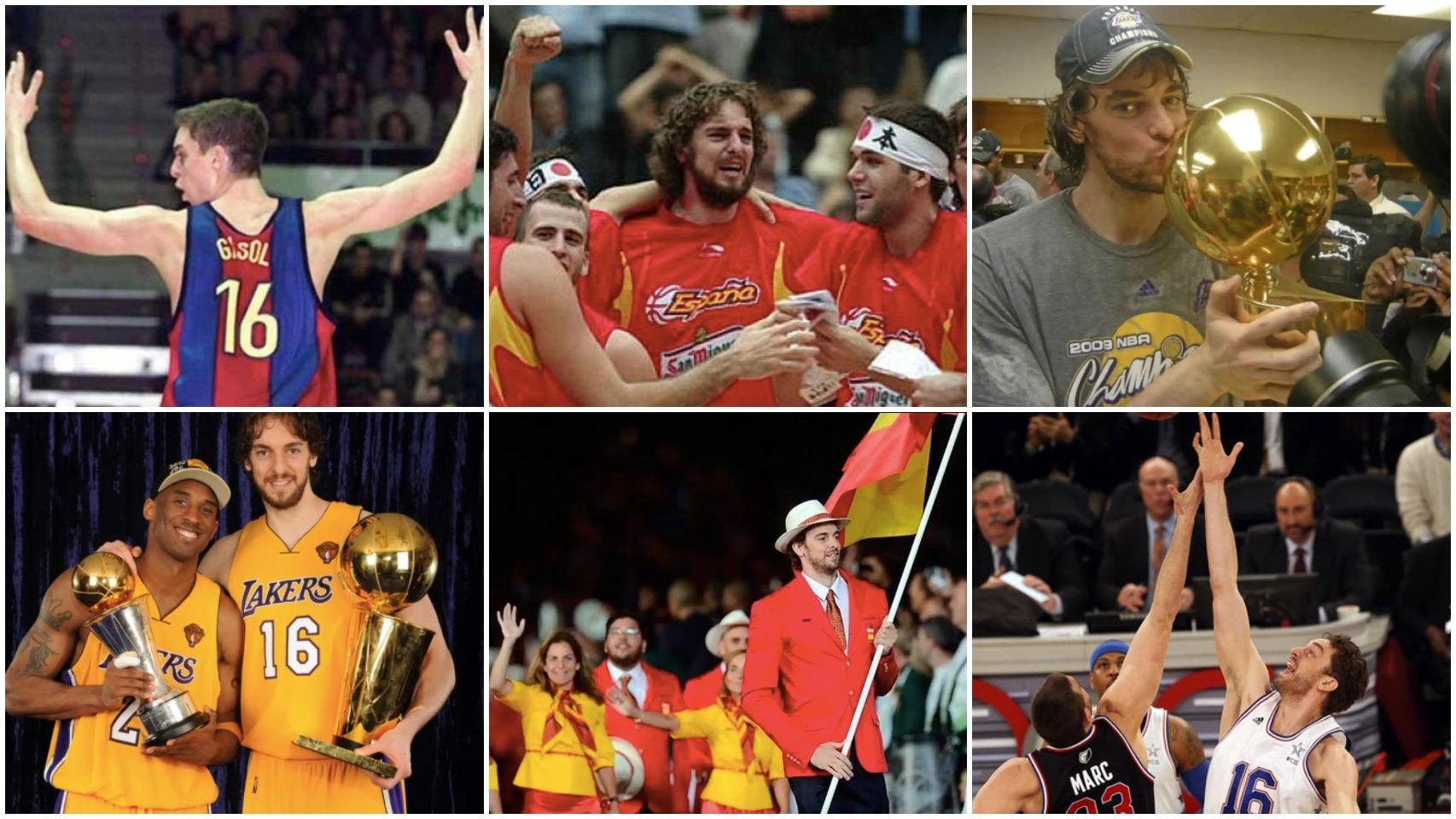 Los 20 mejores momentos de la carrera de Pau Gasol