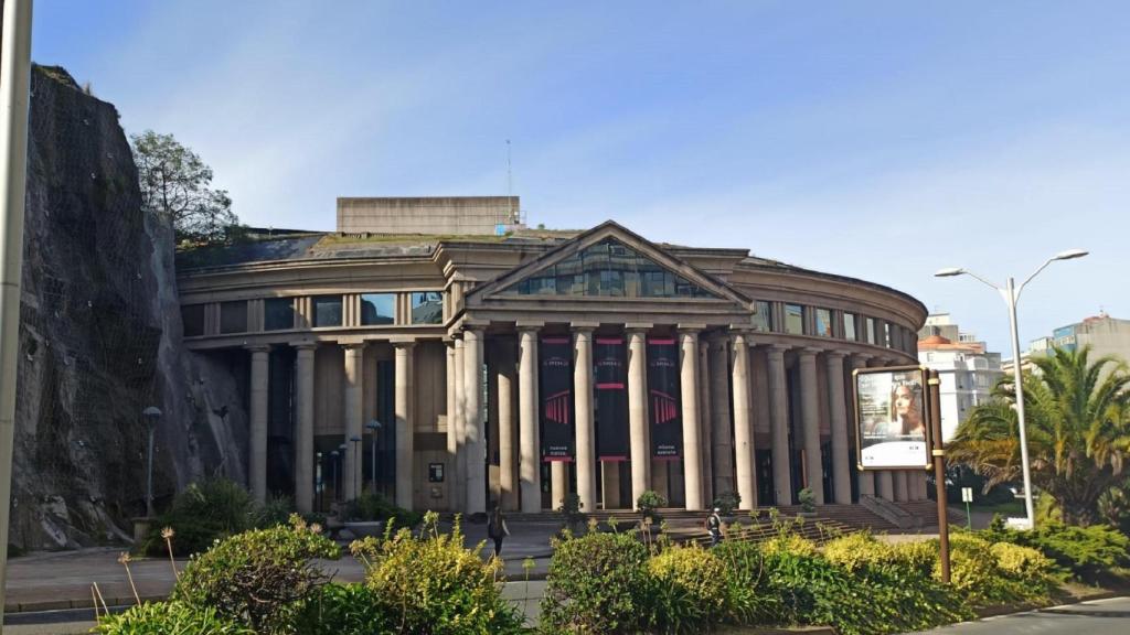 El Palacio de la Ópera de A Coruña.