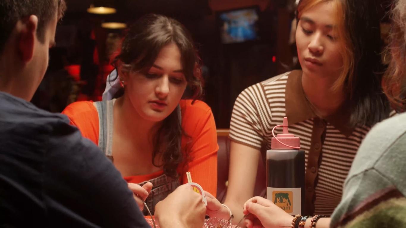 Un fotograma del anuncio en el Rock Café (Greenpeace).
