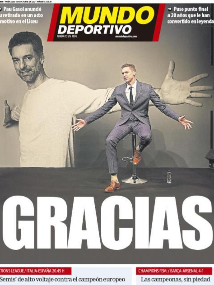 Portada Mundo Deportivo