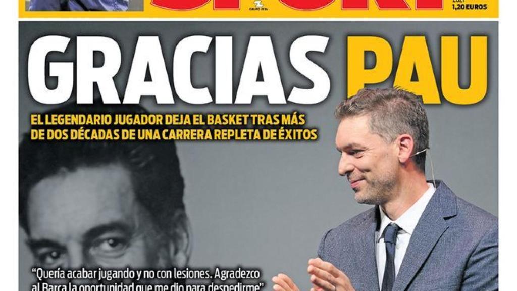 Portada SPORT
