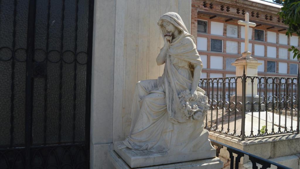 Una imagen del cementerio.