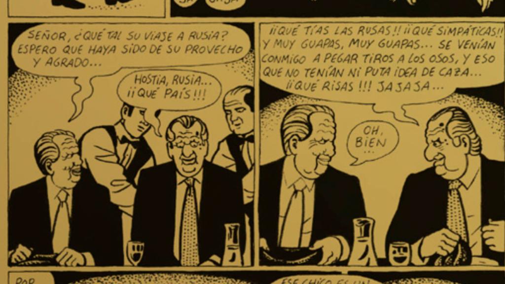 Una de las páginas de 'Primavera para Madrid' (Autsider Cómics).