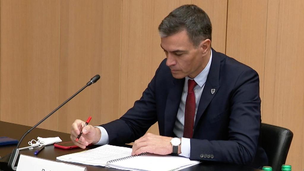 Pedro Sánchez, durante la cumbre informal de Eslovenia