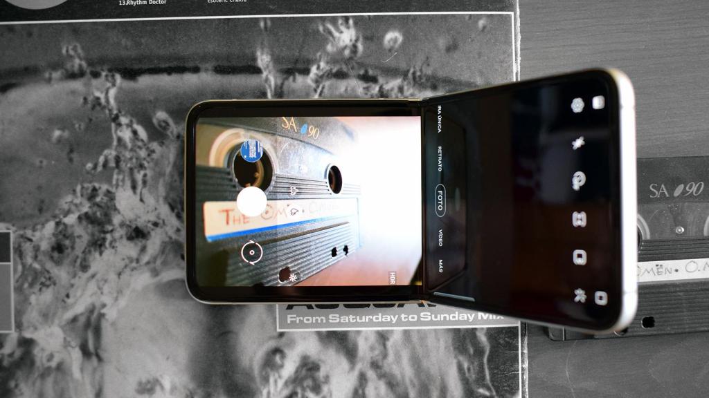 Interior del Galaxy Z Flip 3