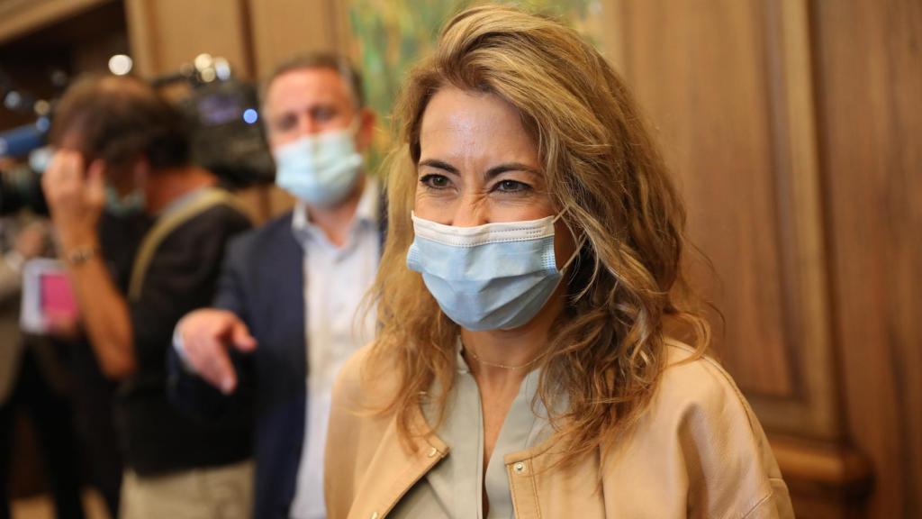 La ministra de Transportes, Raquel Sánchez.