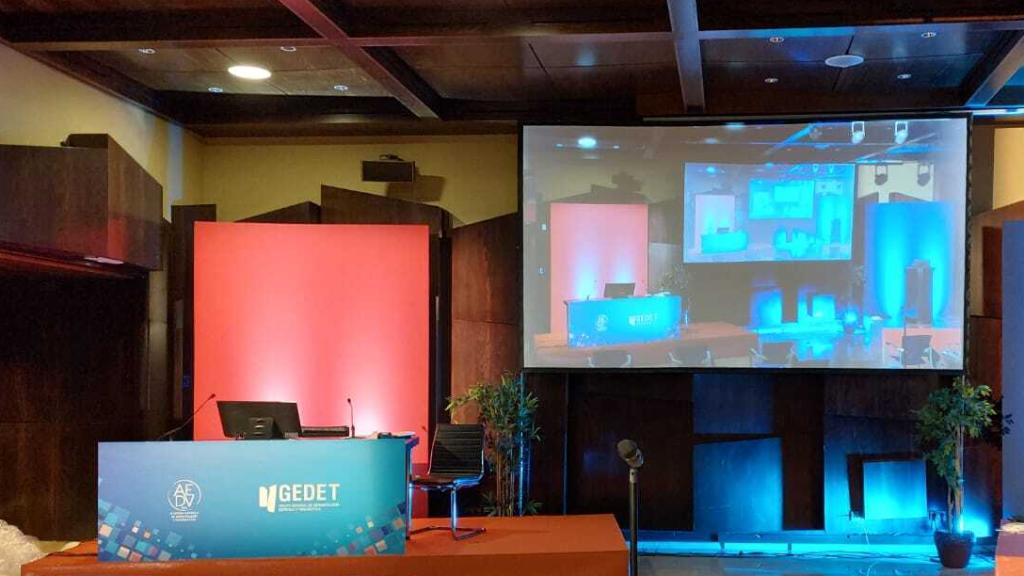 Una de las salas en la que se desarrollará el encuentro de dermatólogos.