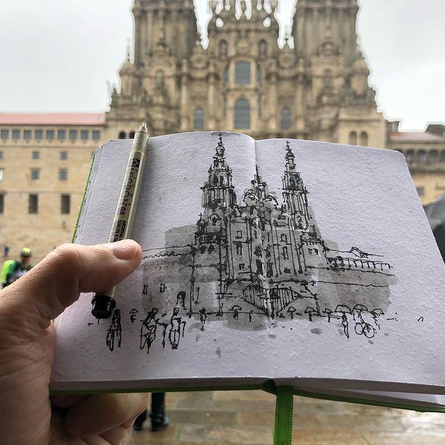La Catedral de Santiago por Gabriel Campanario (@gabicampanario).