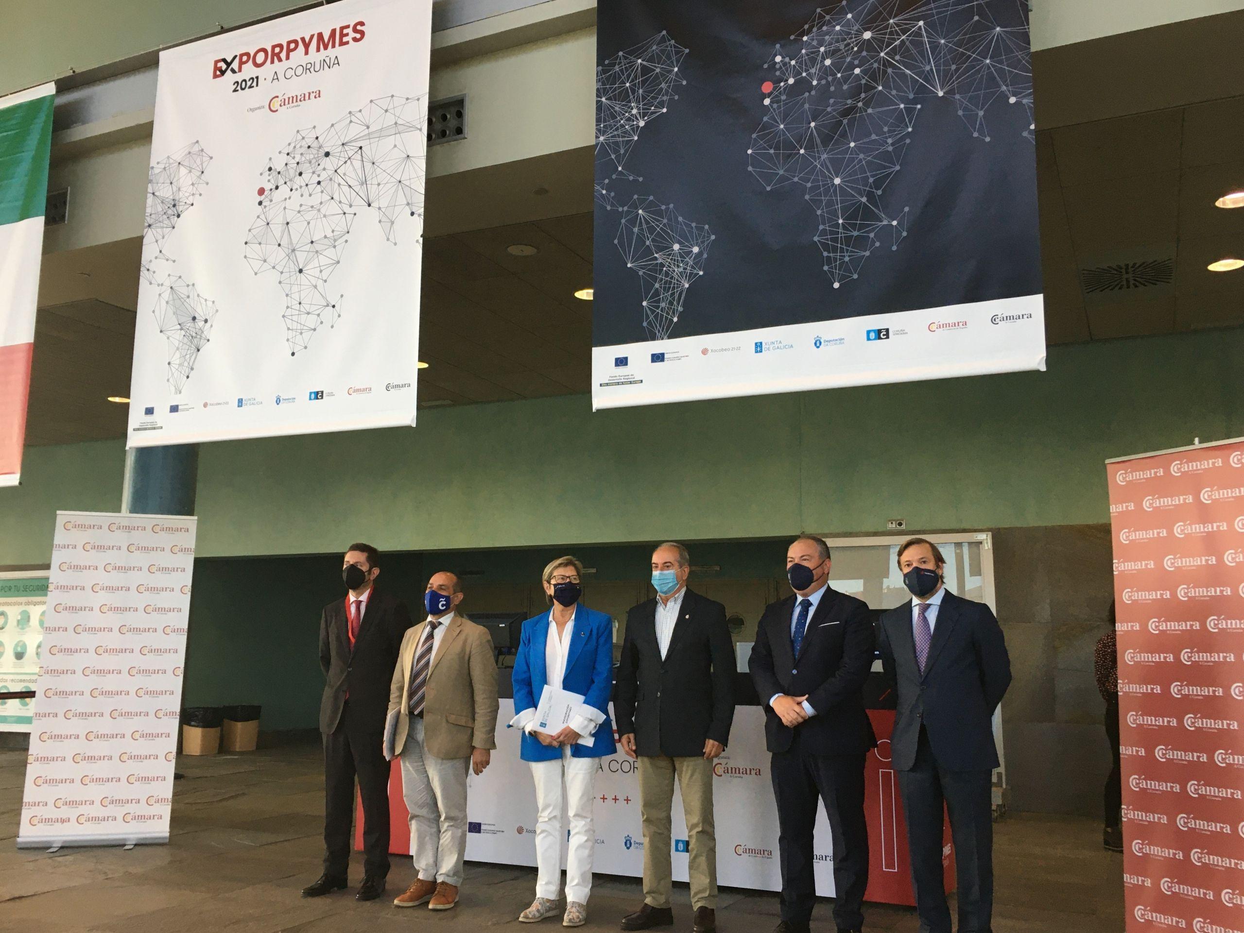 Inauguración de Exporpymes (Cámara de Comercio).