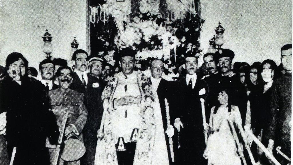 Procesión histórica de la Virgen del Rosario