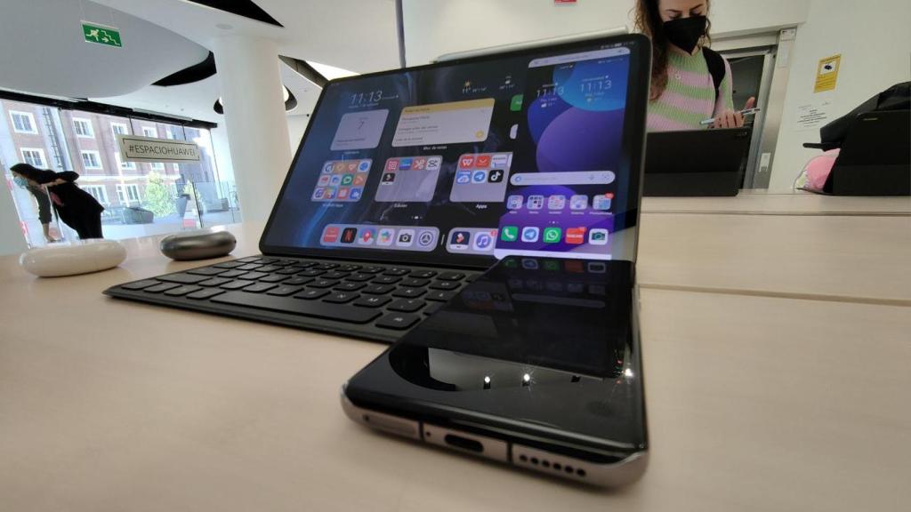 Huawei Matepad 12 mirroring con Huawei P40