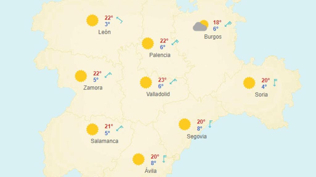 Mapa de eltiempo.com