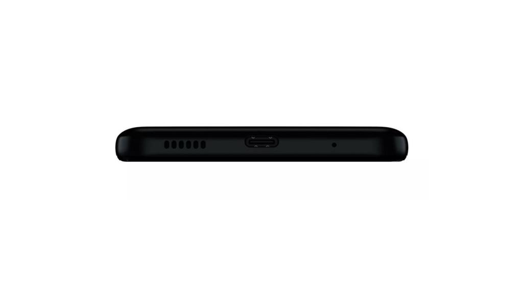 Motorola Moto E30 parte inferior