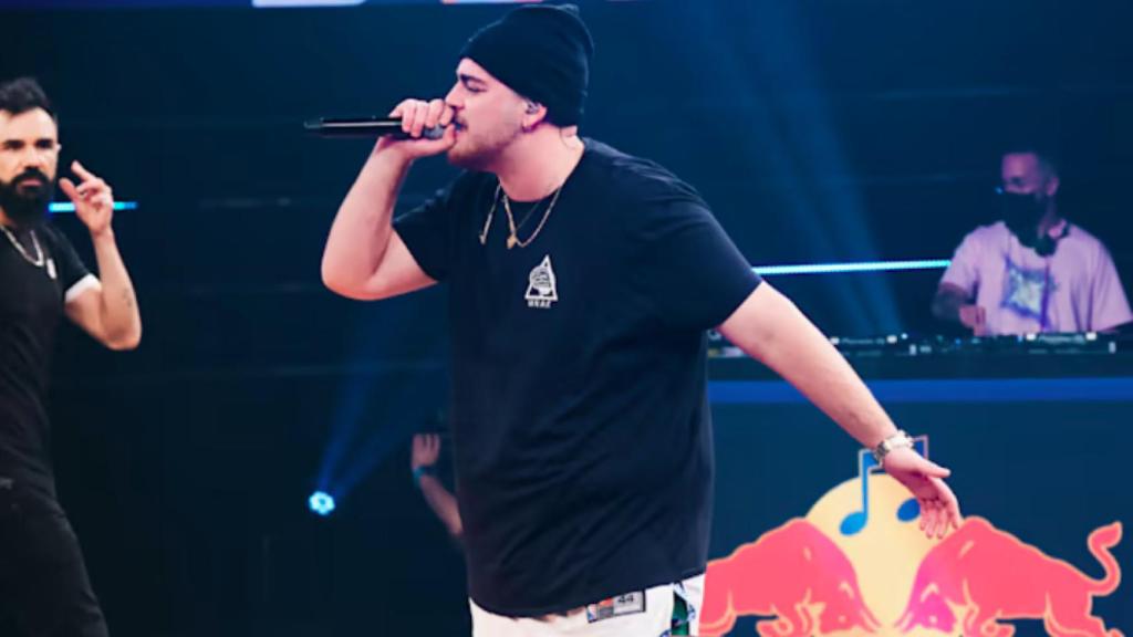 MNAK, durante la Final Nacional de Red Bull Batalla 2020