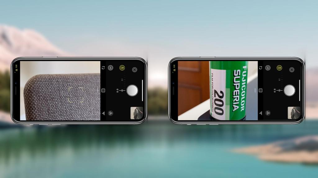 iPhone 11 ejecutando la aplicación.