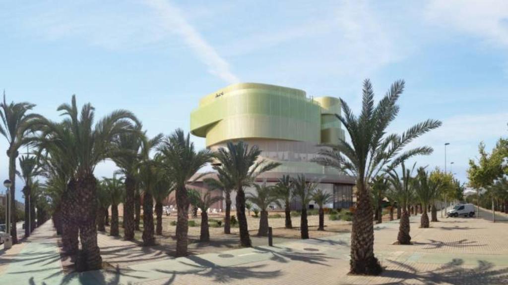 Recreación del restaurante panorámico de la UMH.