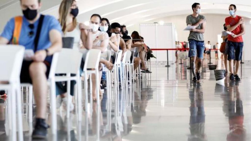 Vacunación en la Comunidad Valenciana, en una imagen de archivo.