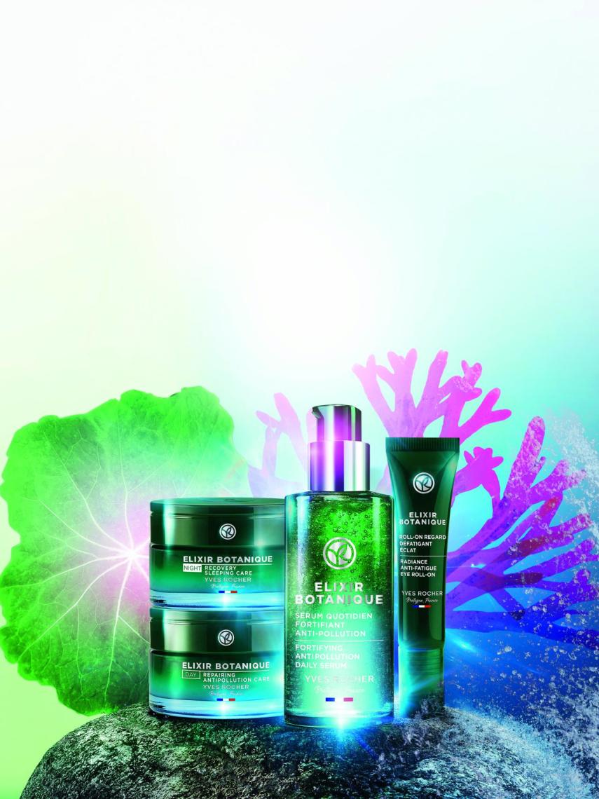 Los cuatro productos de la gama Elixir Botanique.