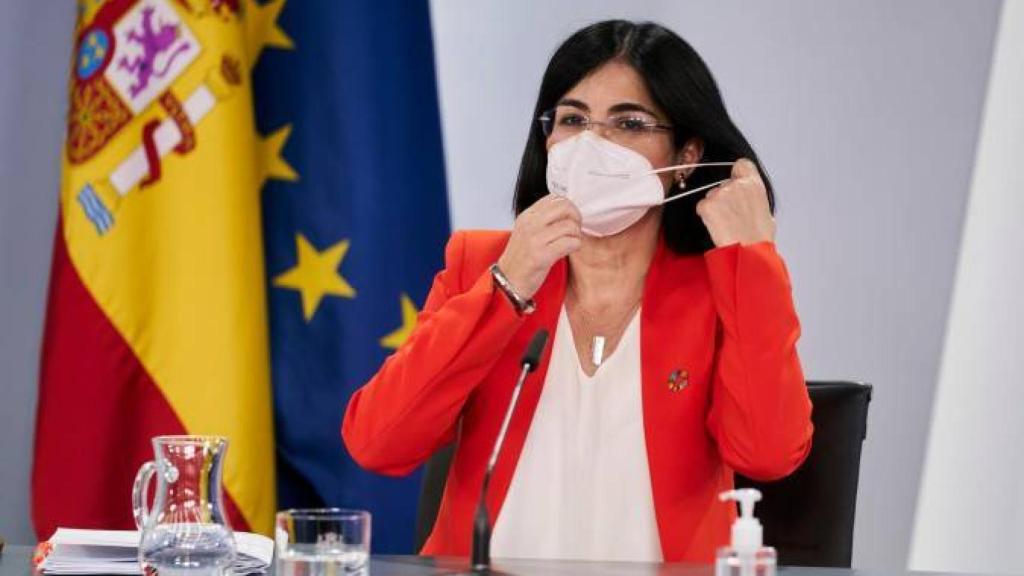 La ministra de Sanidad, Carolina Darias.