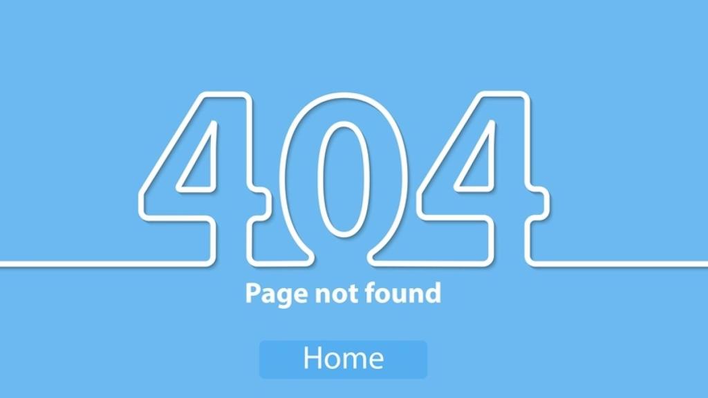 Error 404.