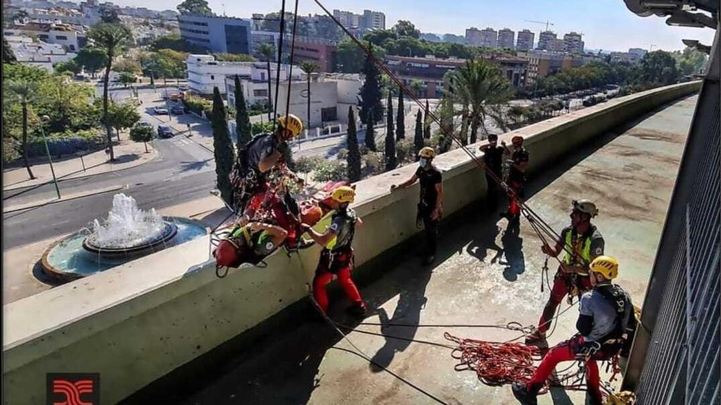 Una de las pruebas de la competición celebrada en Sevilla.