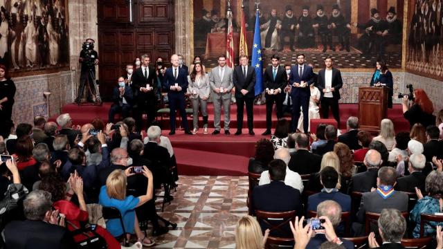 Día de la Comunidad Valenciana en el Palau de la Generalitat.