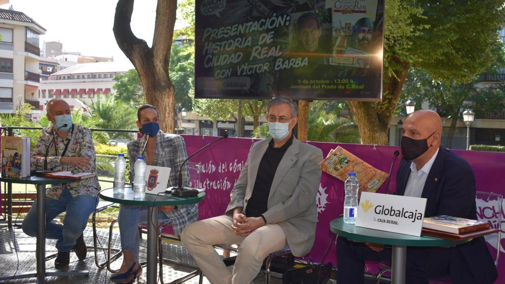 Presentación del cómic de la historia de Ciudad Real