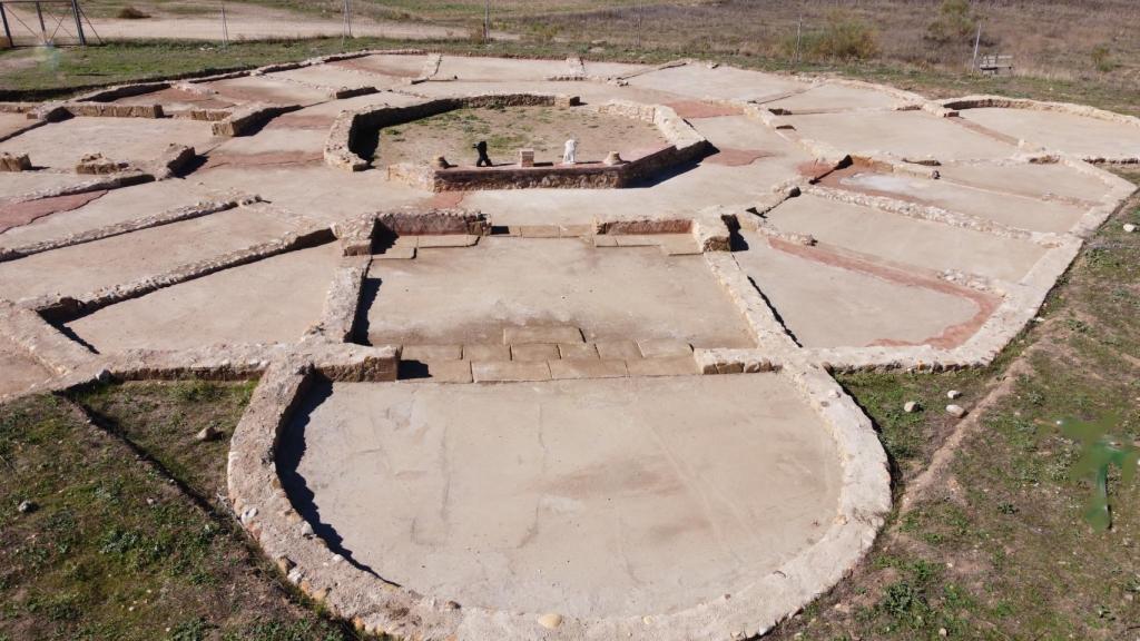 Imagen de la villa romana de Valdetorres del Jarama tras su musealización.