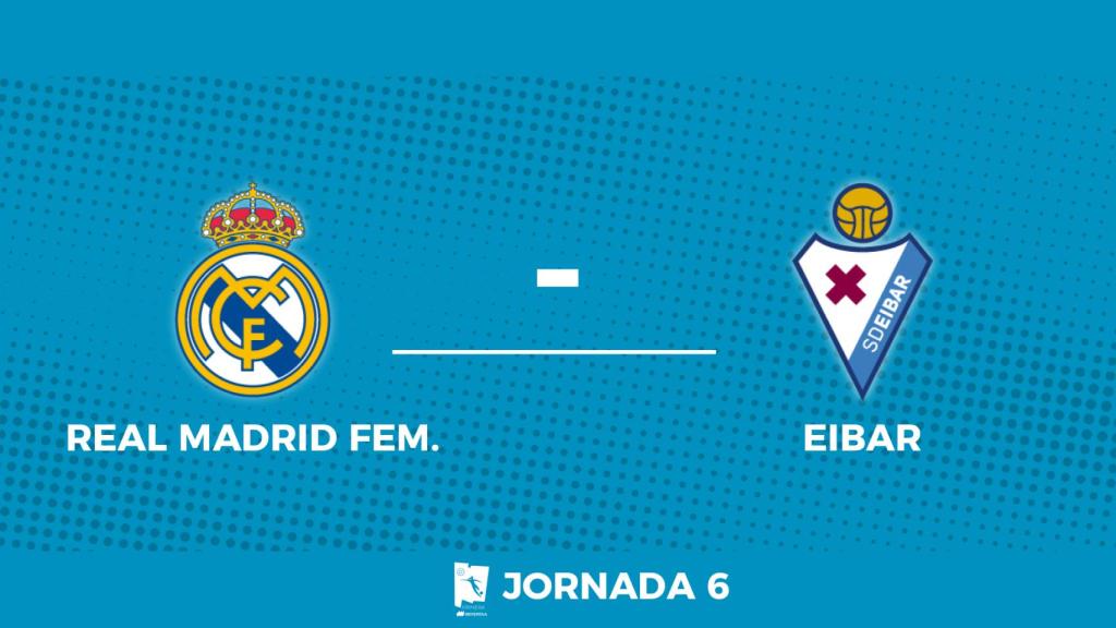 Streaming en directo | Real Madrid Femenino - Eibar