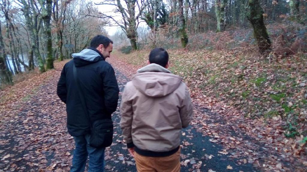Intervención de la asociación Fonte da Virxe en el rural de Galicia.