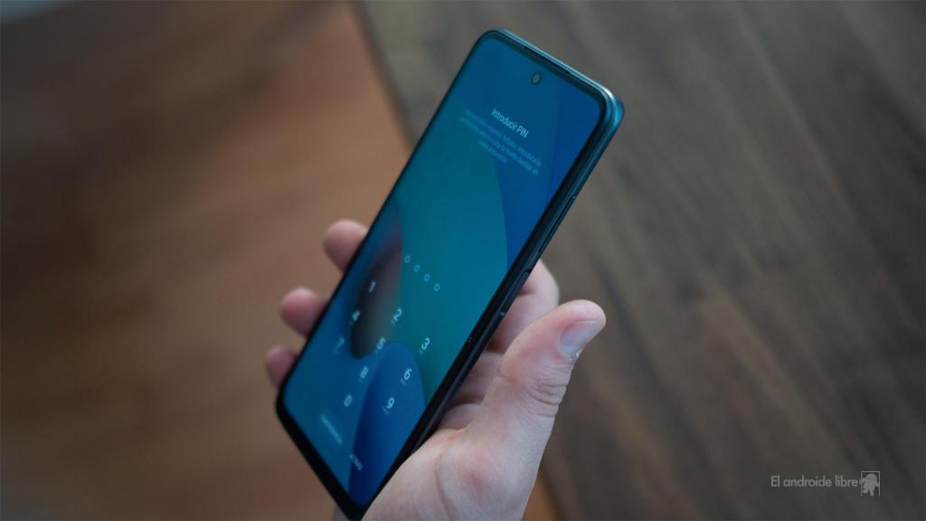 Redmi 10 lector de huella lateral