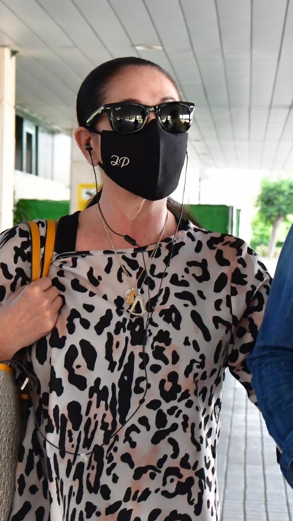 Isabel Pantoja en una imagen tomada en mayo del presente año.