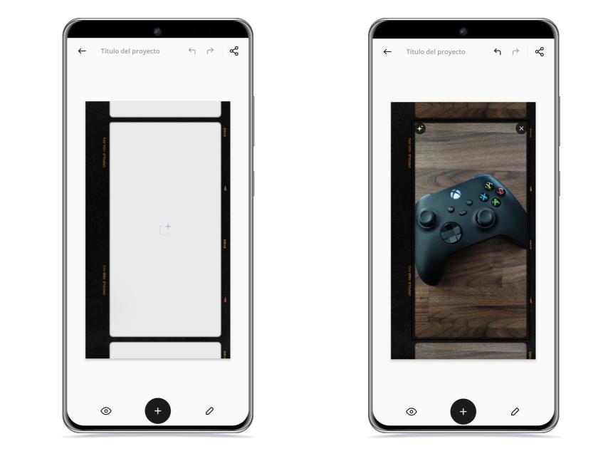 Unfold creando una storie