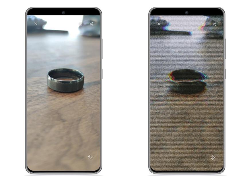 Efecto de movimiento en una imagen