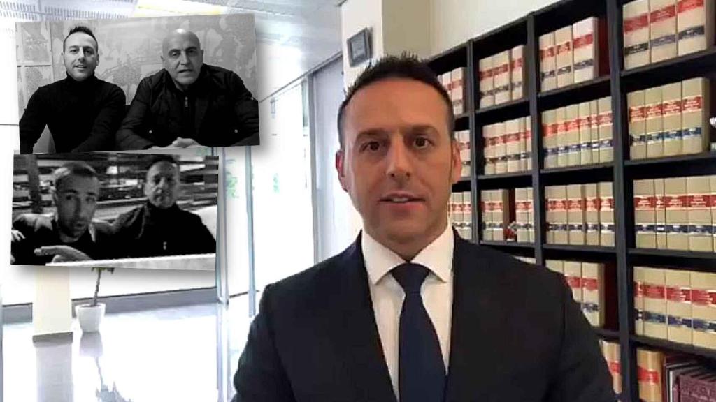 Raúl Castañeda, Kiko Matamoros y Rafa Mora en algunos vídeos de Preico Jurídicos.