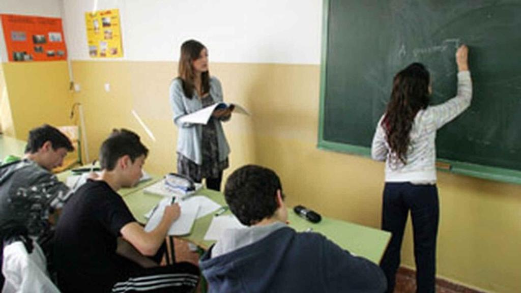 Interior de un colegio