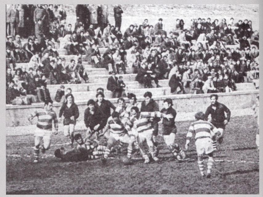 Primera victoria de El Salvador en División de Honor (temp. 70-71, contra el Cisneros)