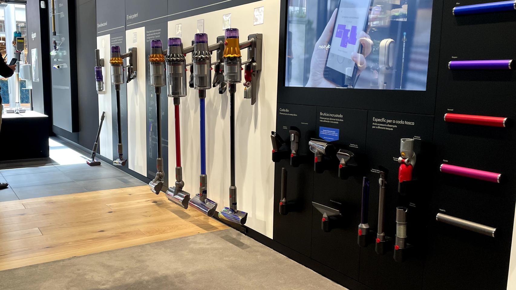 Visitamos la tienda Dyson en Barcelona