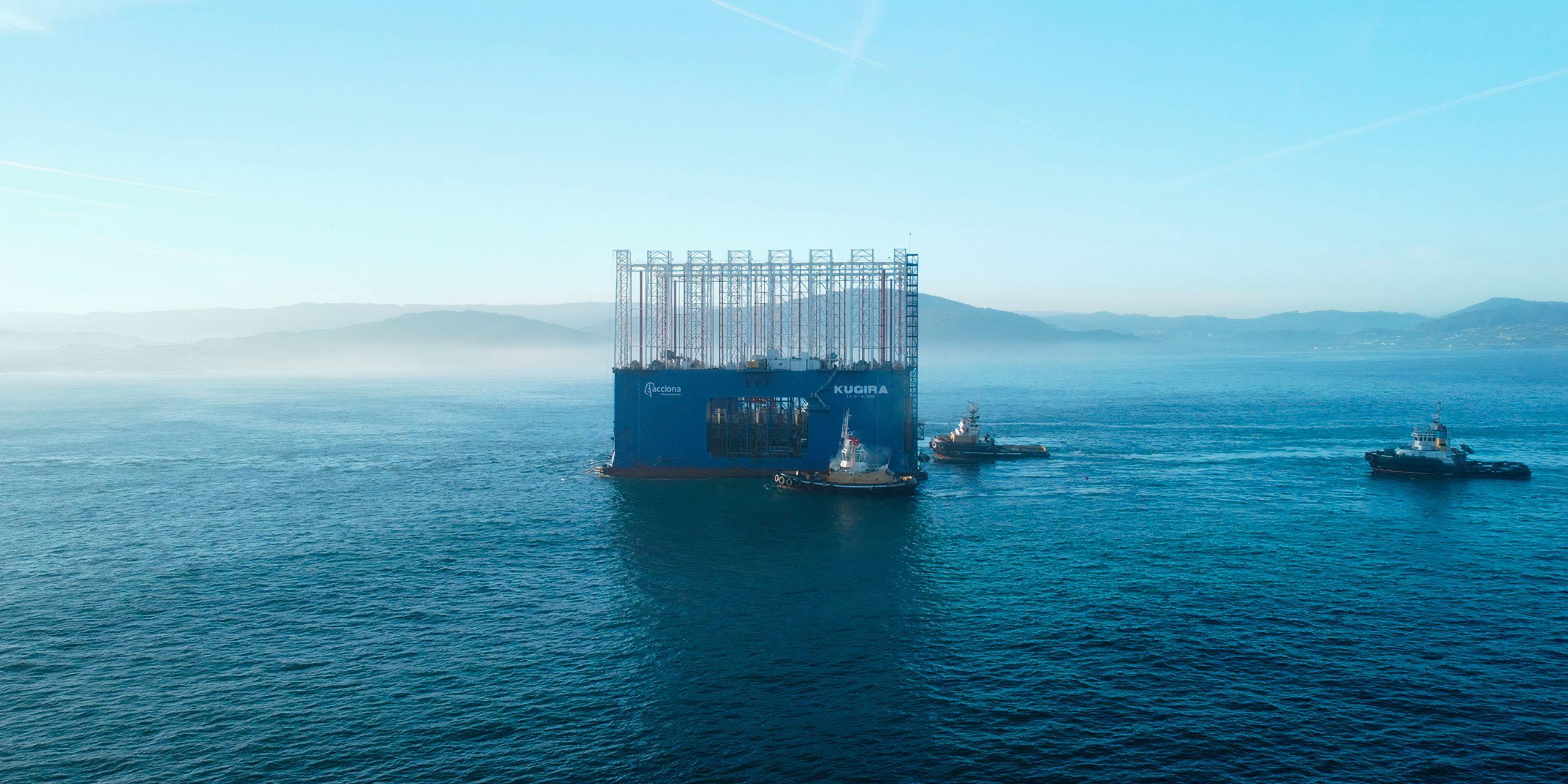 Buque Kugira (Fuente: ACCIONA)