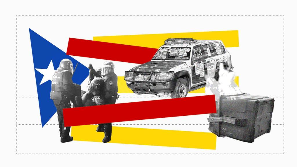 El 83% de los castellanos y leones apoyaría aplicar la fuerza y el 155 si los 'indepes' la usan