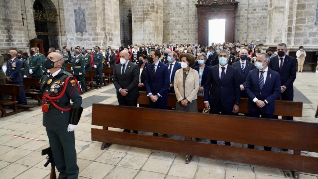 Acto en la catedral de Valladolid