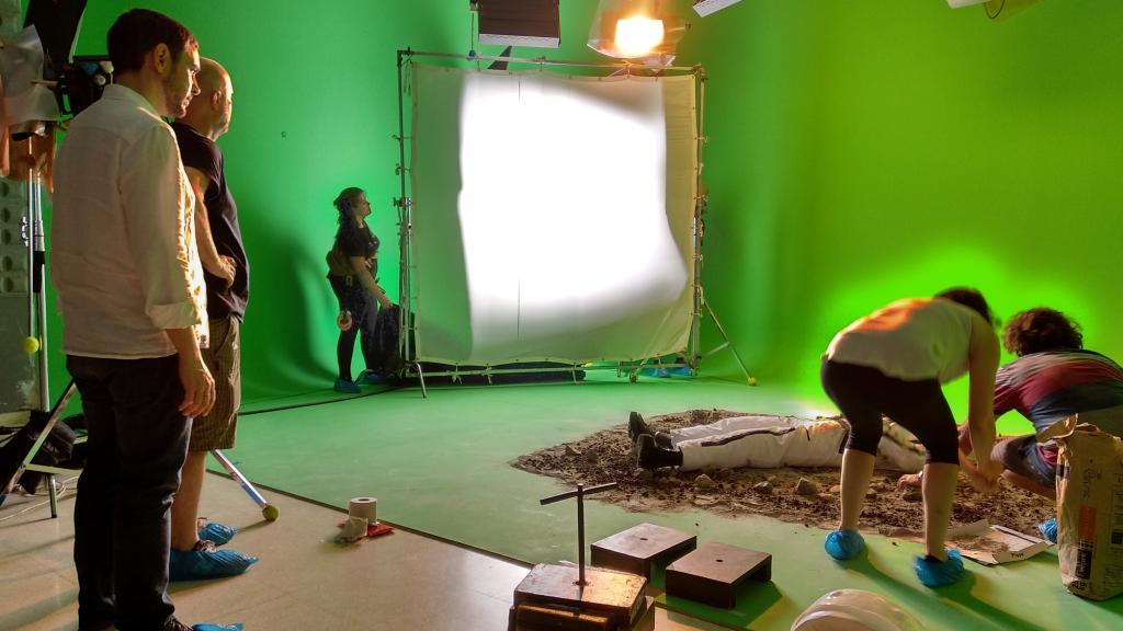 Rodajes de Animum para formación en efectos visuales (VFX).