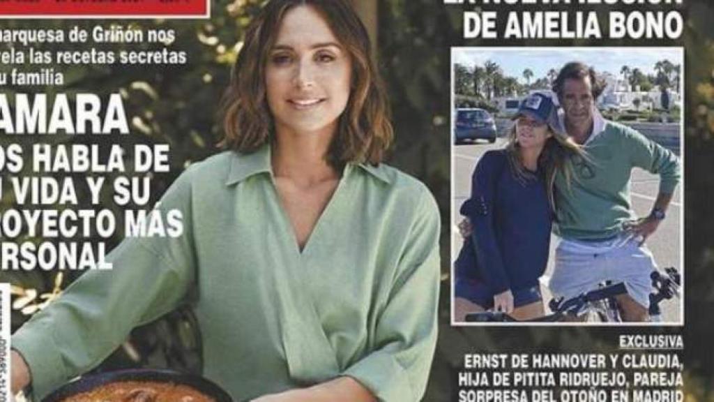 Amelia Bono, en la portada de esta semana de la revista ¡Hola!