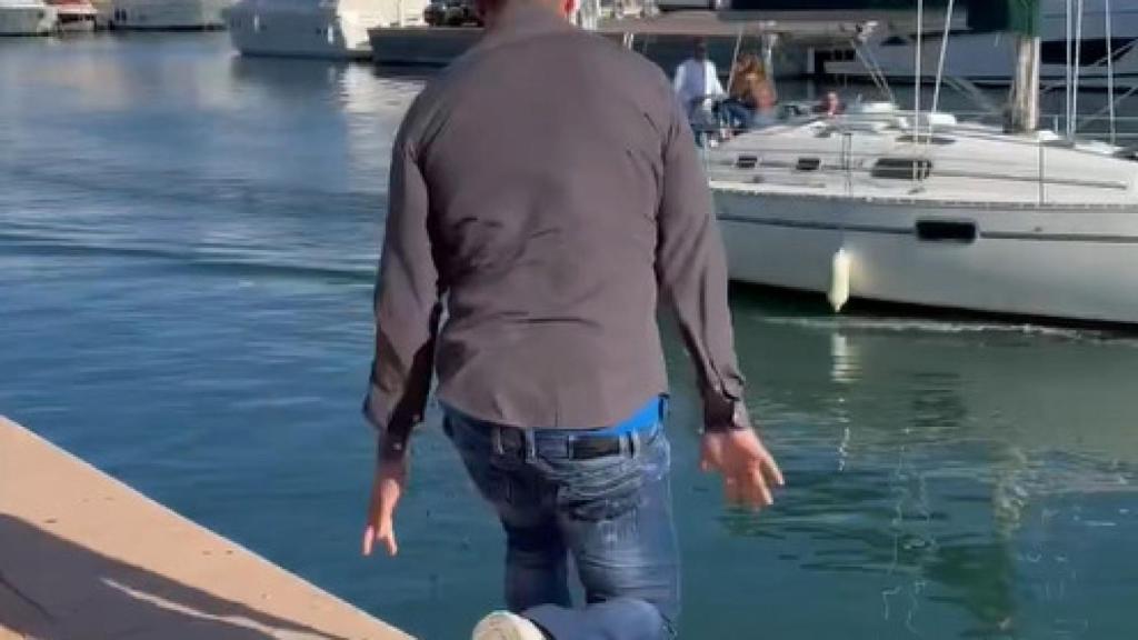 Un instante del vídeo de Sergio Nazario.