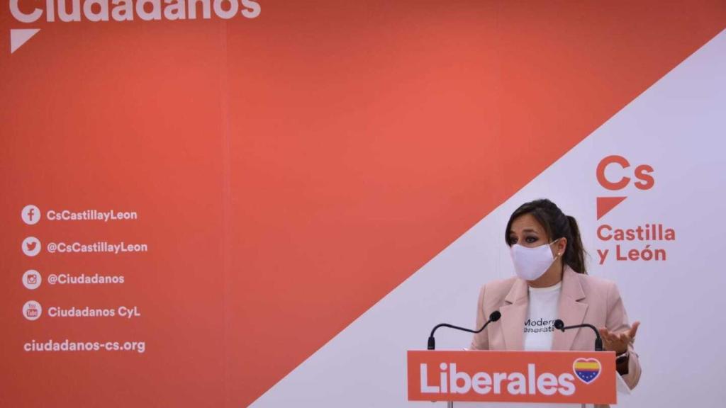 Gemma Villarroel, coordinadora autonómica de Ciudadanos en Castilla y León