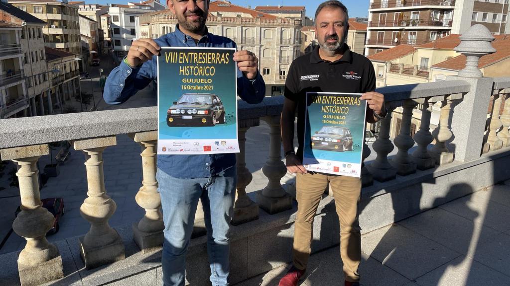 Presentación  en Guijuelo del  VIII Rally Entresierras Histórico