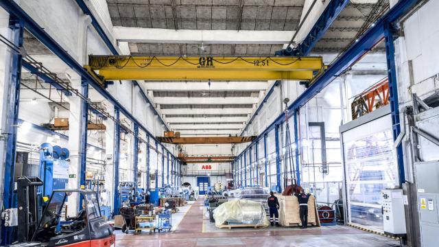 Vista general del e-Motion Center de ABB en Madrid. FOTO: ABB