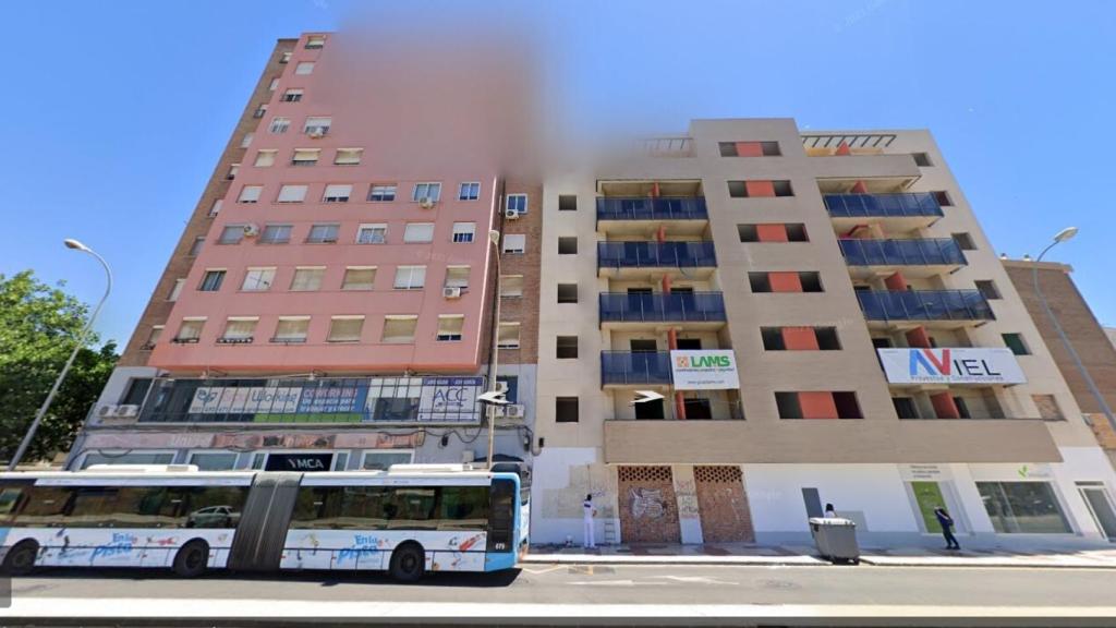 Edificio de la Avenida Juan XXIII, en Málaga, okupado durante años.