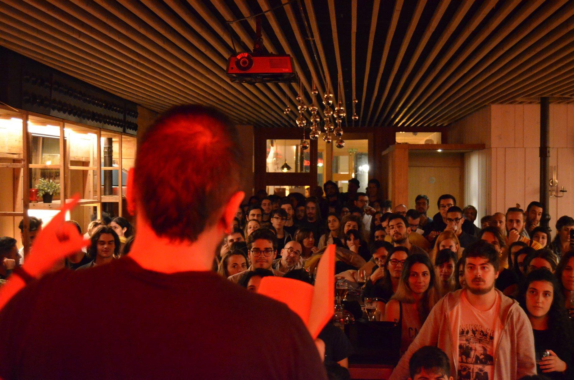 Una noche de Poetry Slam en la Sala Riquela (Poetry Slam).