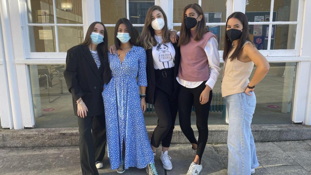 Alumnas creadoras del proyecto ‘Sístole’.